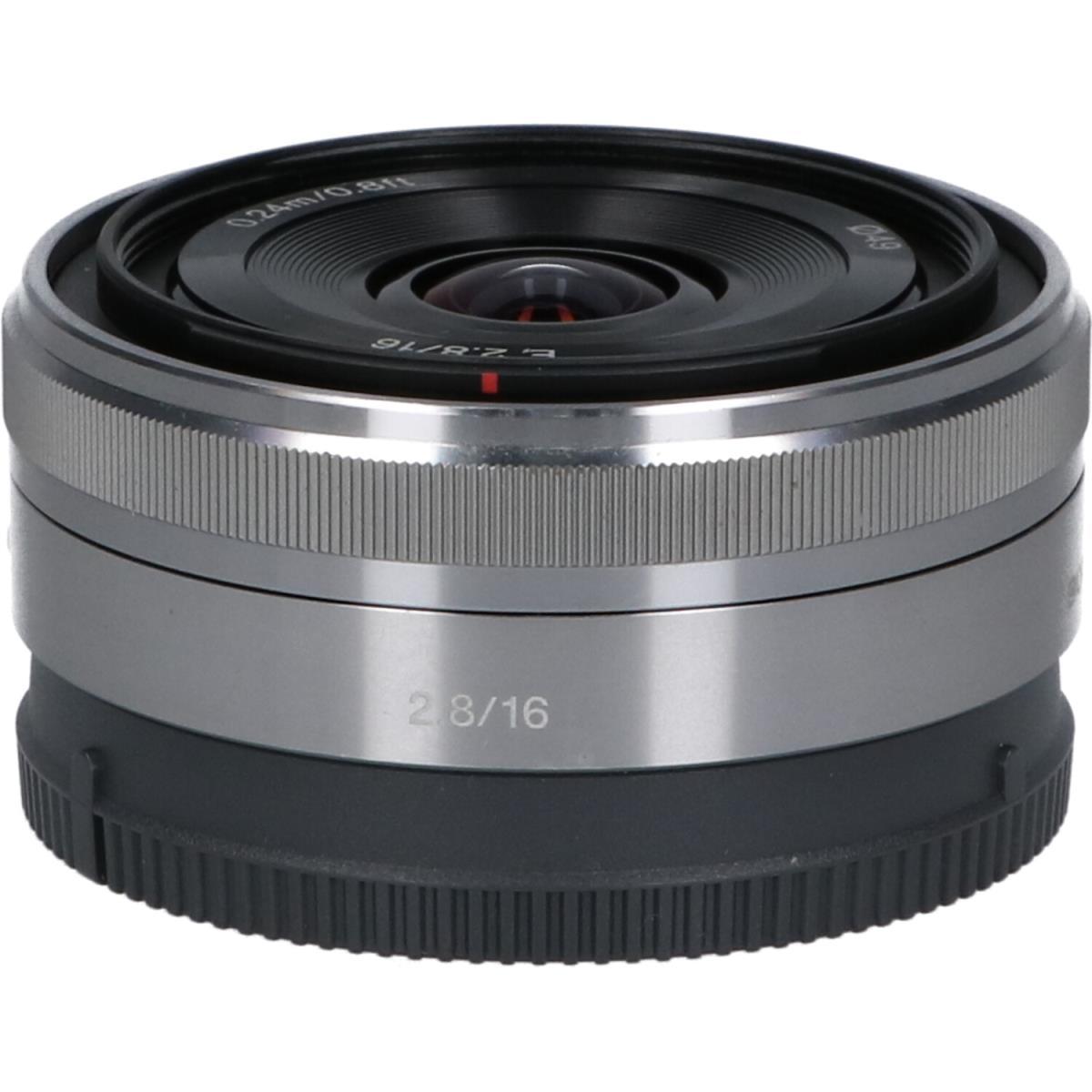 美品】 SONY パンケーキレンズ E16mm F2.8 SEL16F28（E16mm F2.8