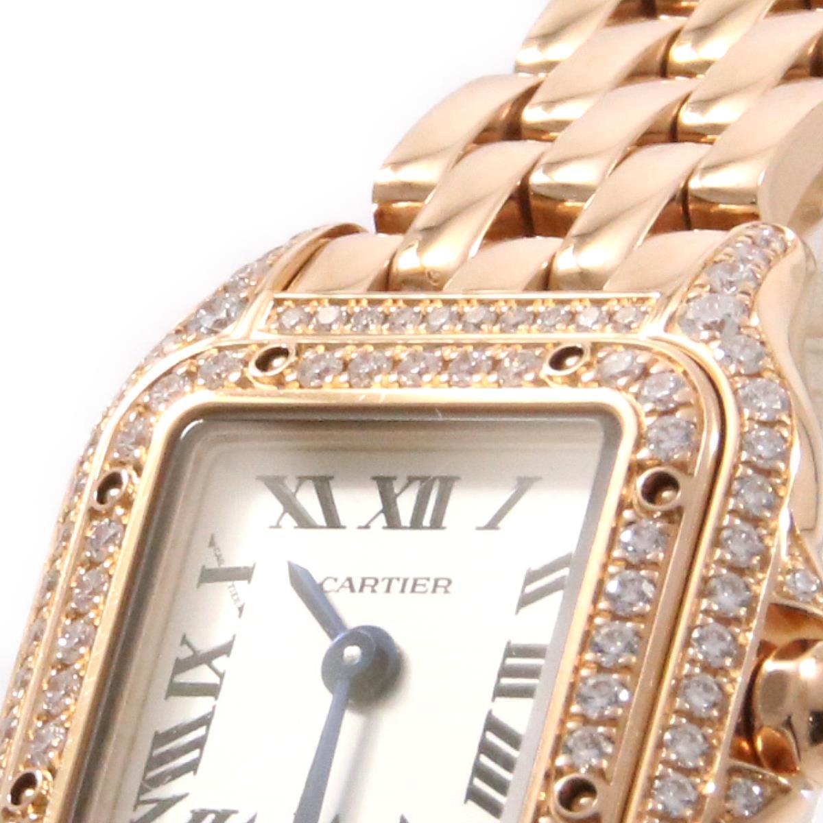 コメ兵 カルティエ ｗｊｐｎ００１３ ミニパンテール ドゥ カルティエ ｐｇ ２ｄ クォーツ カルティエ 時計レディース パンテール ドゥ カルティエ 公式 日本最大級のリユースデパートkomehyo