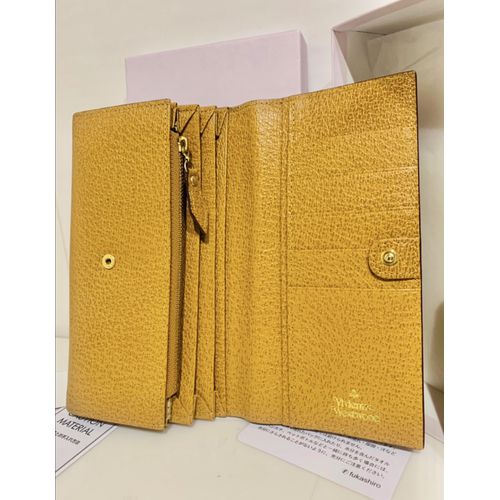 激レア 箱と付属品あり Vivienne Westwood 財布 本革 キャメルのフリマ商品 Kante Komehyo
