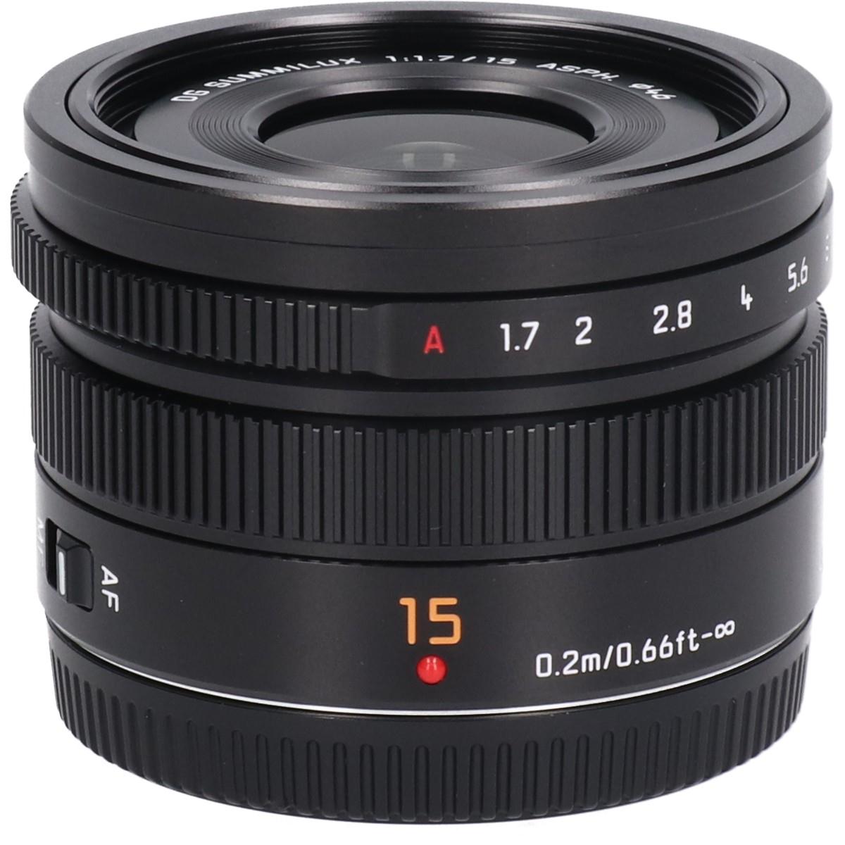 LEICA DG SUMMILUX 15mm/F1.7 ASPH. H-X015-K [ブラック] 中古価格比較