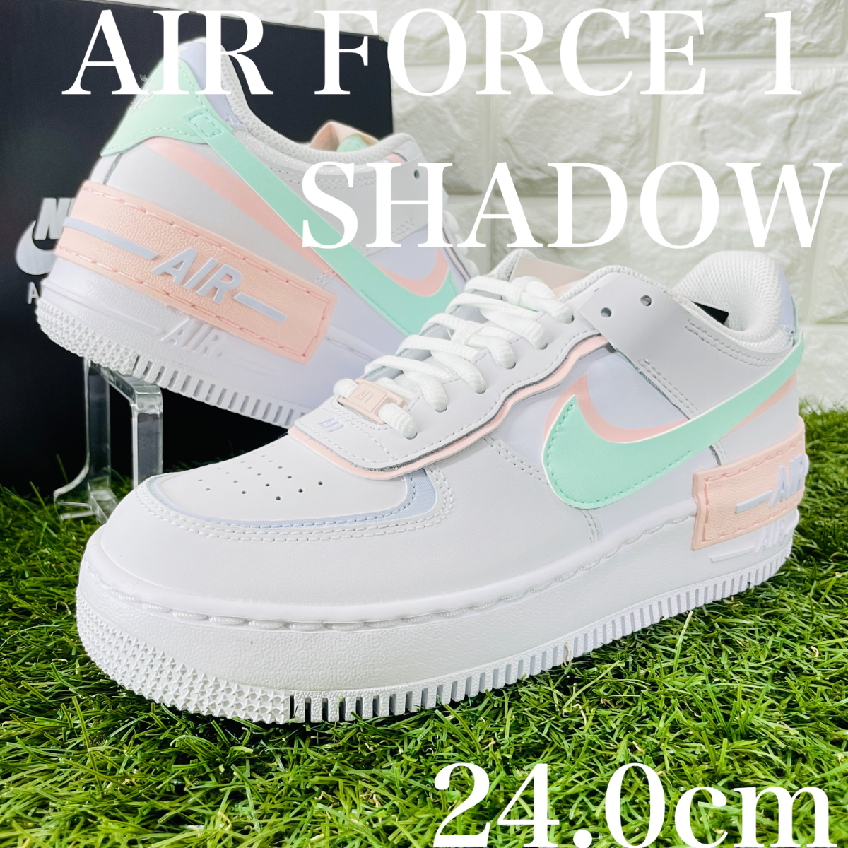 カテゴリ NIKE - 24.0cm NIKE AIR FORCE 1 エアフォース1 ホワイト ...