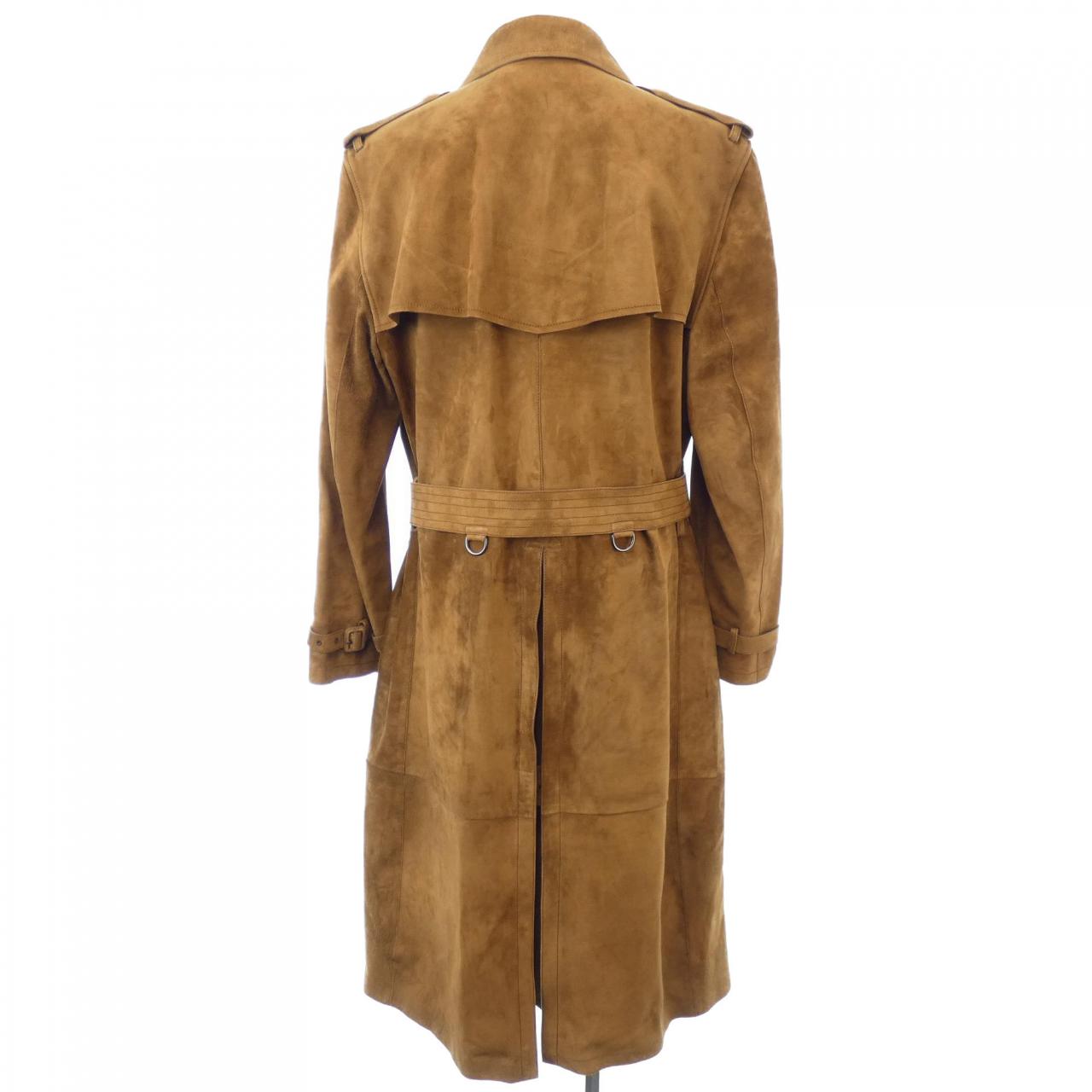 コメ兵 バーバリー Burberry レザーコート バーバリー メンズファッション アウター ジャケット レザージャケット コート 公式 日本最大級のリユースデパートkomehyo