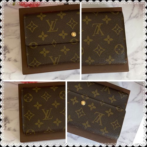 LOUIS VUITTON モノグラム ポルトフォイユ・インターナショナル三 