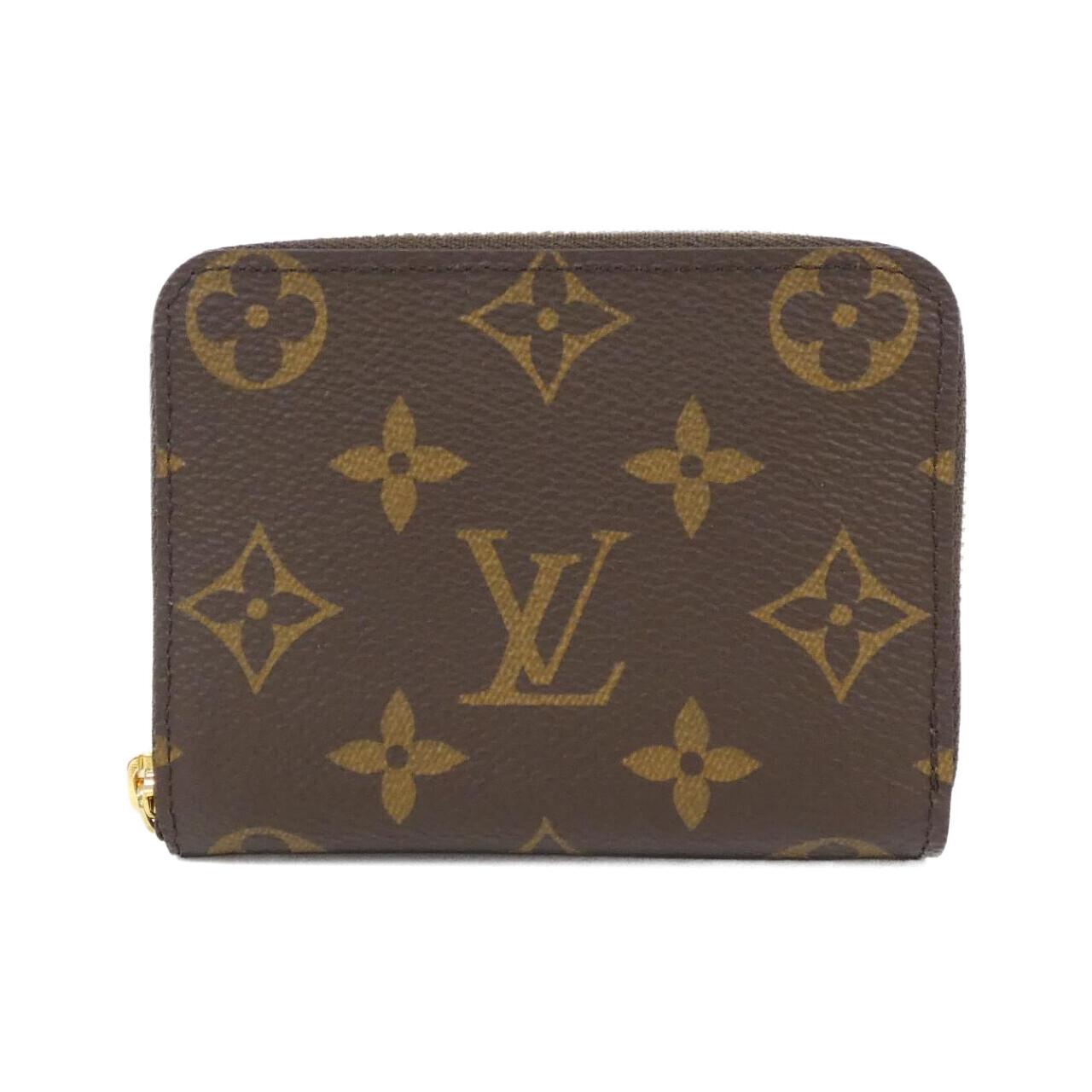 sLOUIS VUITTONコインケース Authentic LOUIS VUITTON Monogram Zippy coin purse M60067