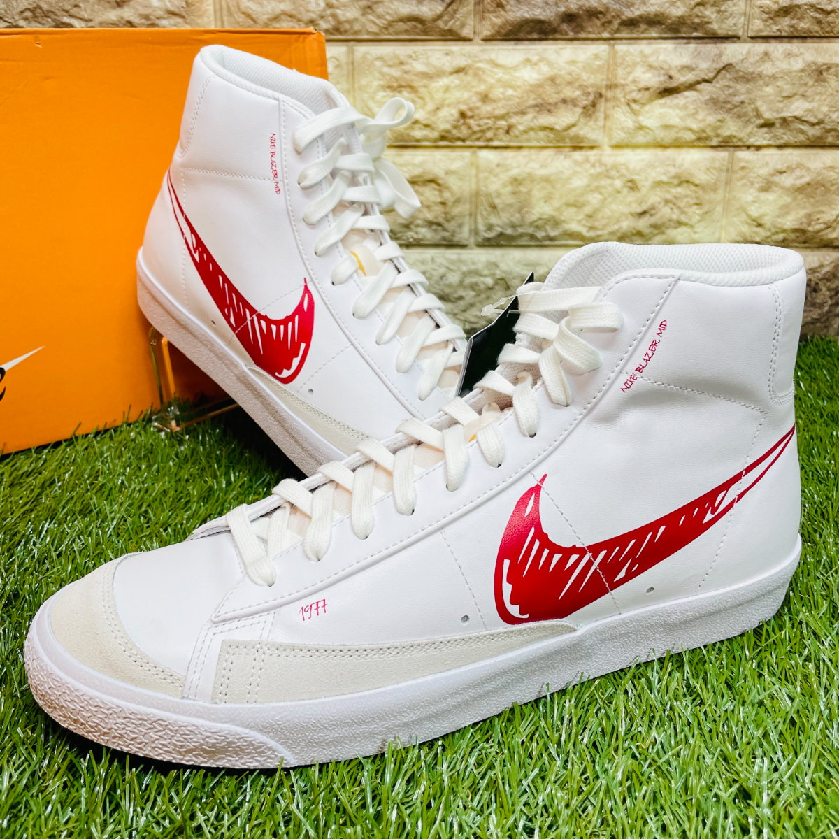 奉呈 海外限定モデル NIKE BLAZER MID 77 28cm 在庫1点のみ econet.bi