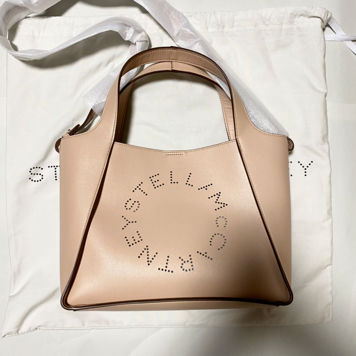 新品未使用 Stella McCartney ロゴトートバッグ | gulatilaw.com