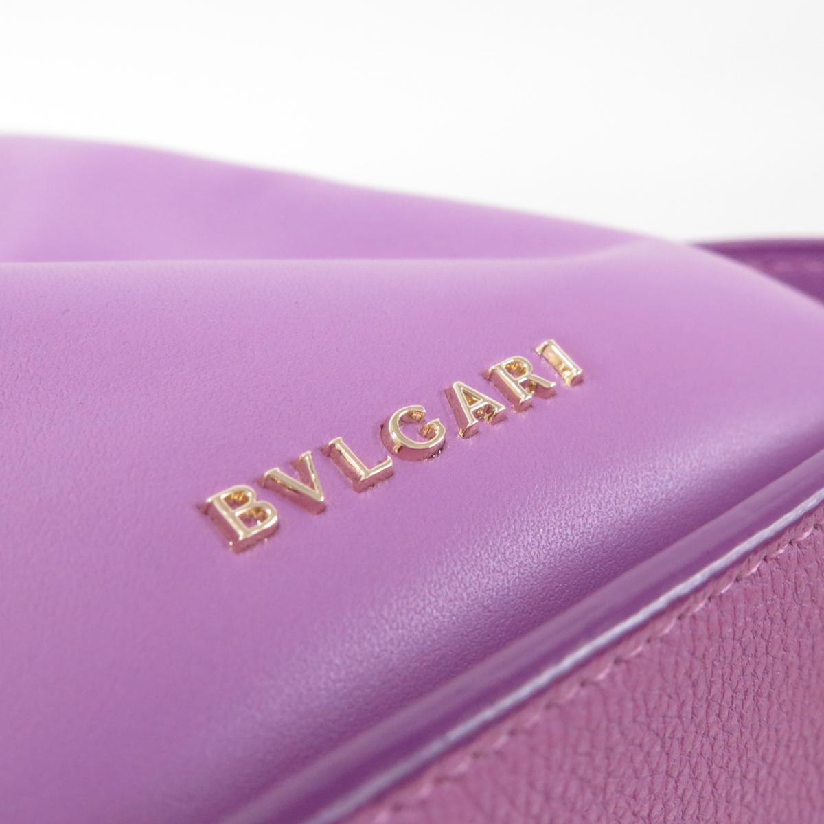 red bvlgari bag