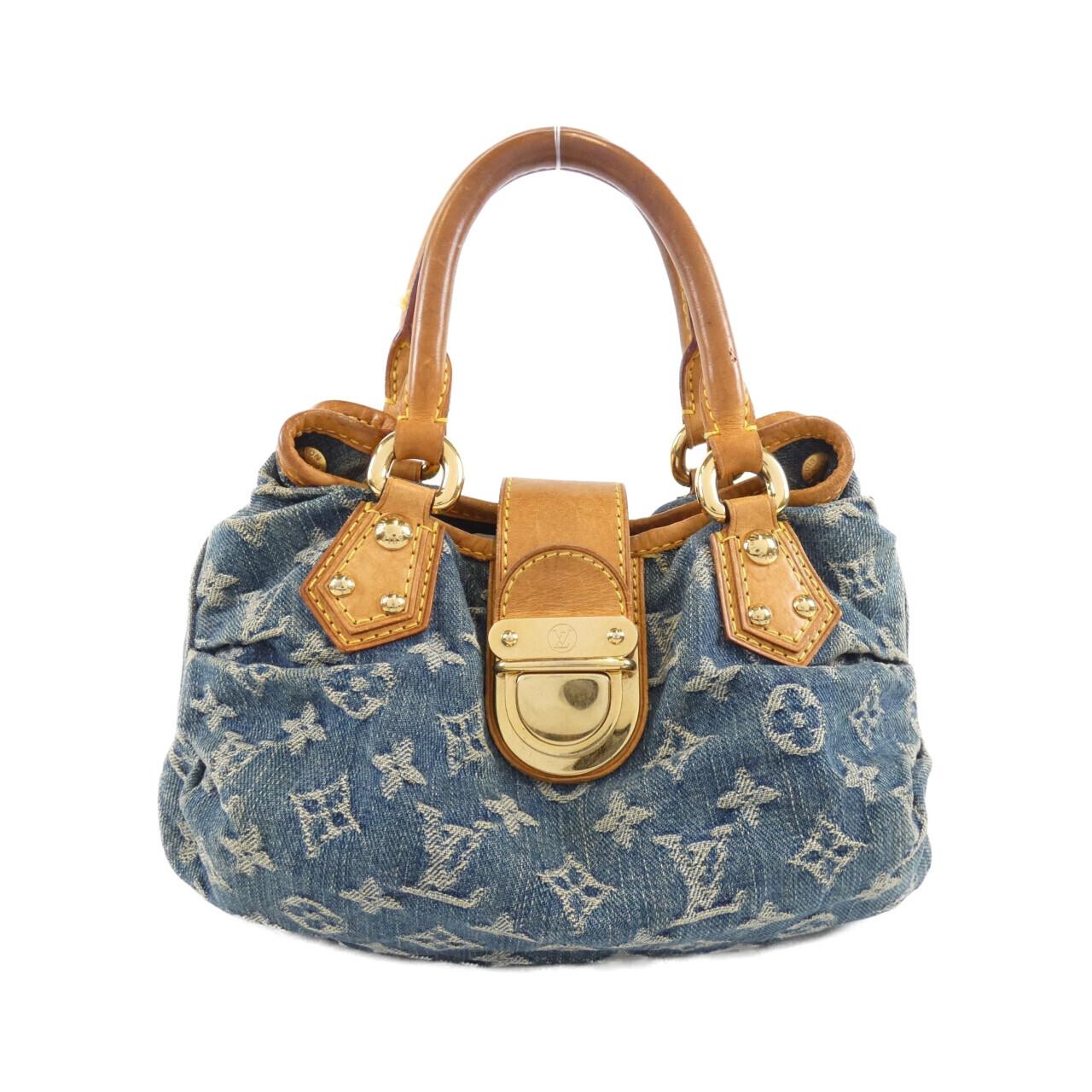 Authentic LOUIS VUITTON Monogram Denim Pleaty M95020 Bag #260-007