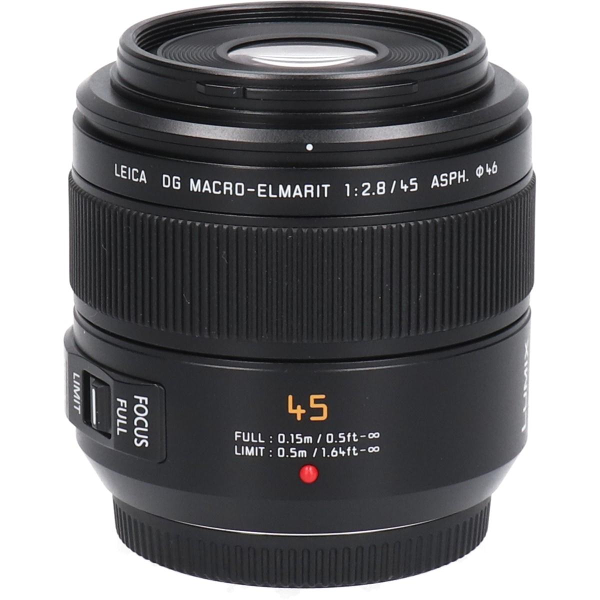 LEICA DG MACRO-ELMARIT 45mm/F2.8 ASPH./MEGA O.I.S. H-ES045 中古