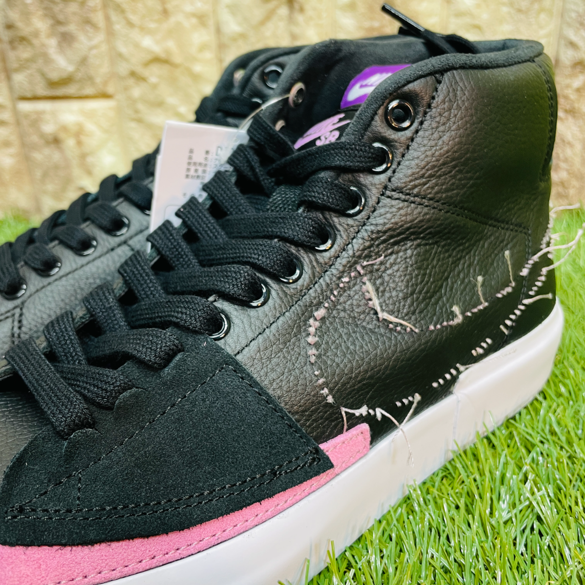 28 0cm ナイキ Sb ブレーザー ミッド エッジ Nike メンズ スニーカー 黒のフリマ商品 Kante Komehyo