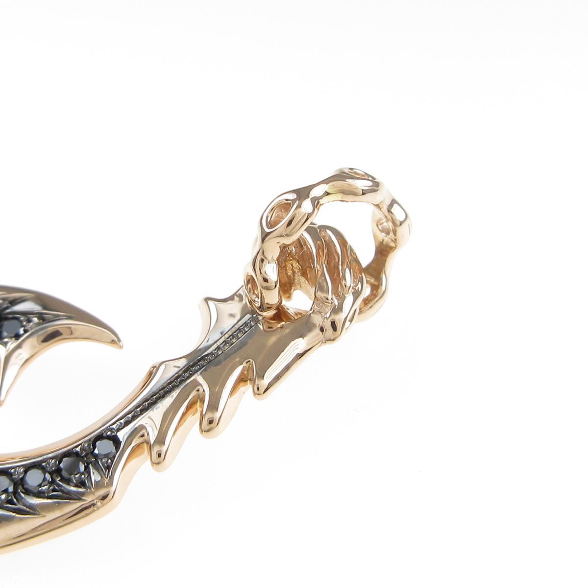 コメ兵 ｋ１８ｐｇ ｋ１８ｂｇ フィッシングフック ダイヤモンドペンダント ノーブランドジュエリー ネックレス 公式 日本最大級のリユースデパートkomehyo