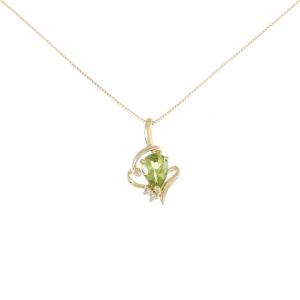 コメ兵｜K18WG ペリドット ネックレス 3.28CT｜ジュエリー｜ネックレス