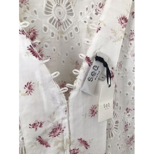 ◆Sea NewYork【定価7万円程】素敵な刺繍使いのワンピース新品