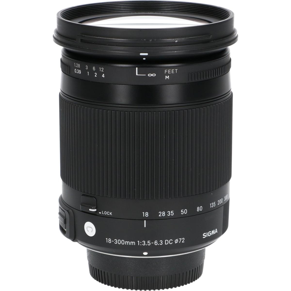 中古 18-300 SIGMA Nikon用 18-300mm F3.5-6.3 DC MACRO OS HSM [ニコン用] 中古価格比較 - 価格.com