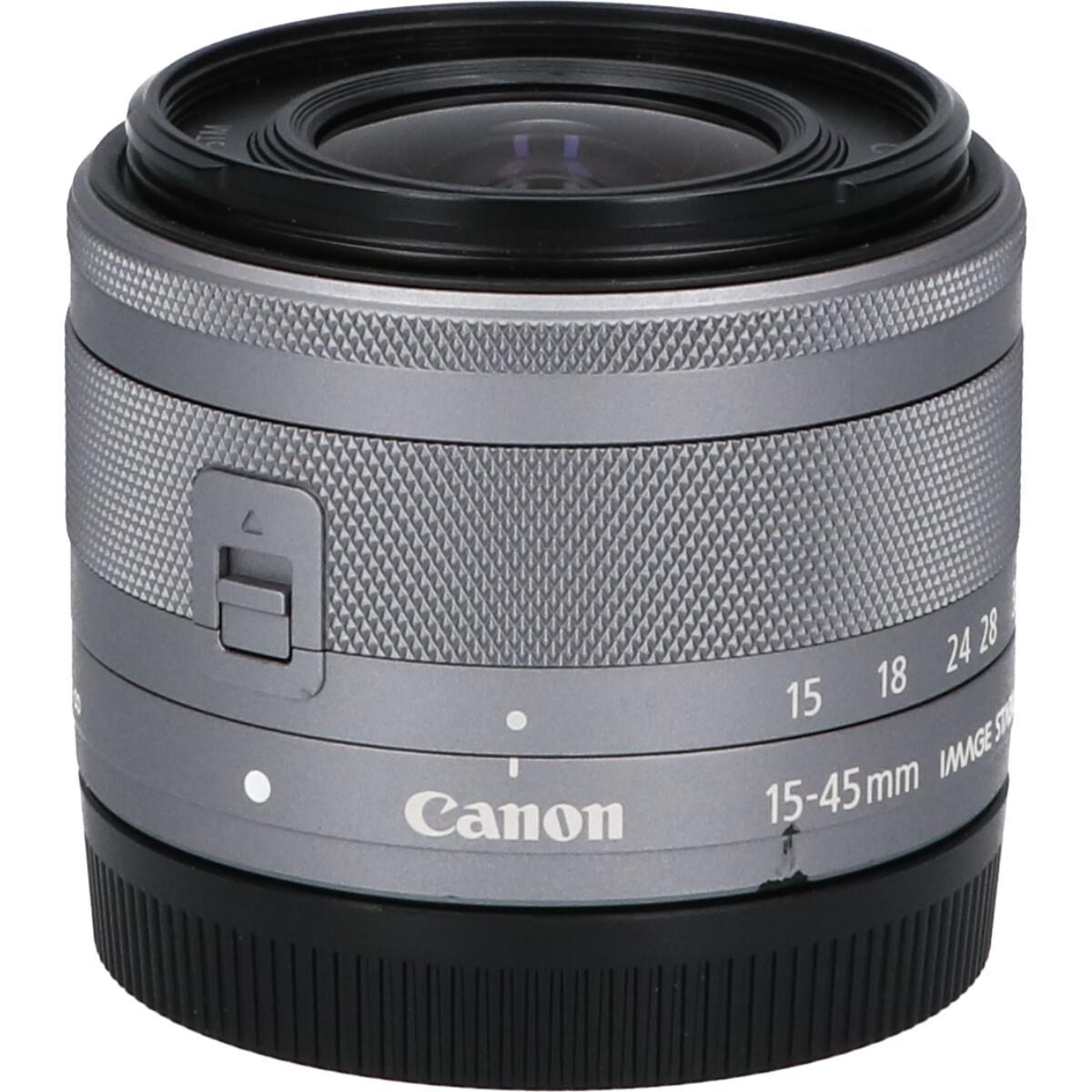 CANON EF-M15-45mm F3.5-6.3IS STM銀