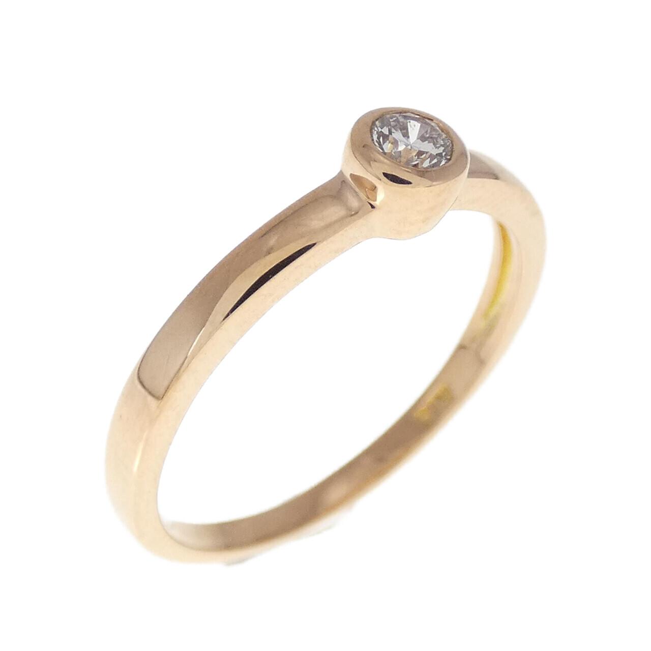 レディース 18金 鑑定書付き 婚約指輪 エンゲージリング ダイヤモンド