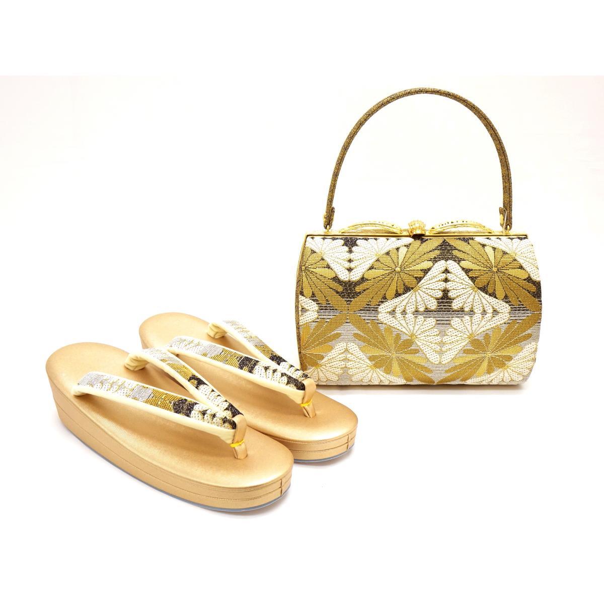 コメ兵 新品 草履バッグセット ｆサイズ きもの 和装小物 バッグ 公式 日本最大級のリユースデパートkomehyo