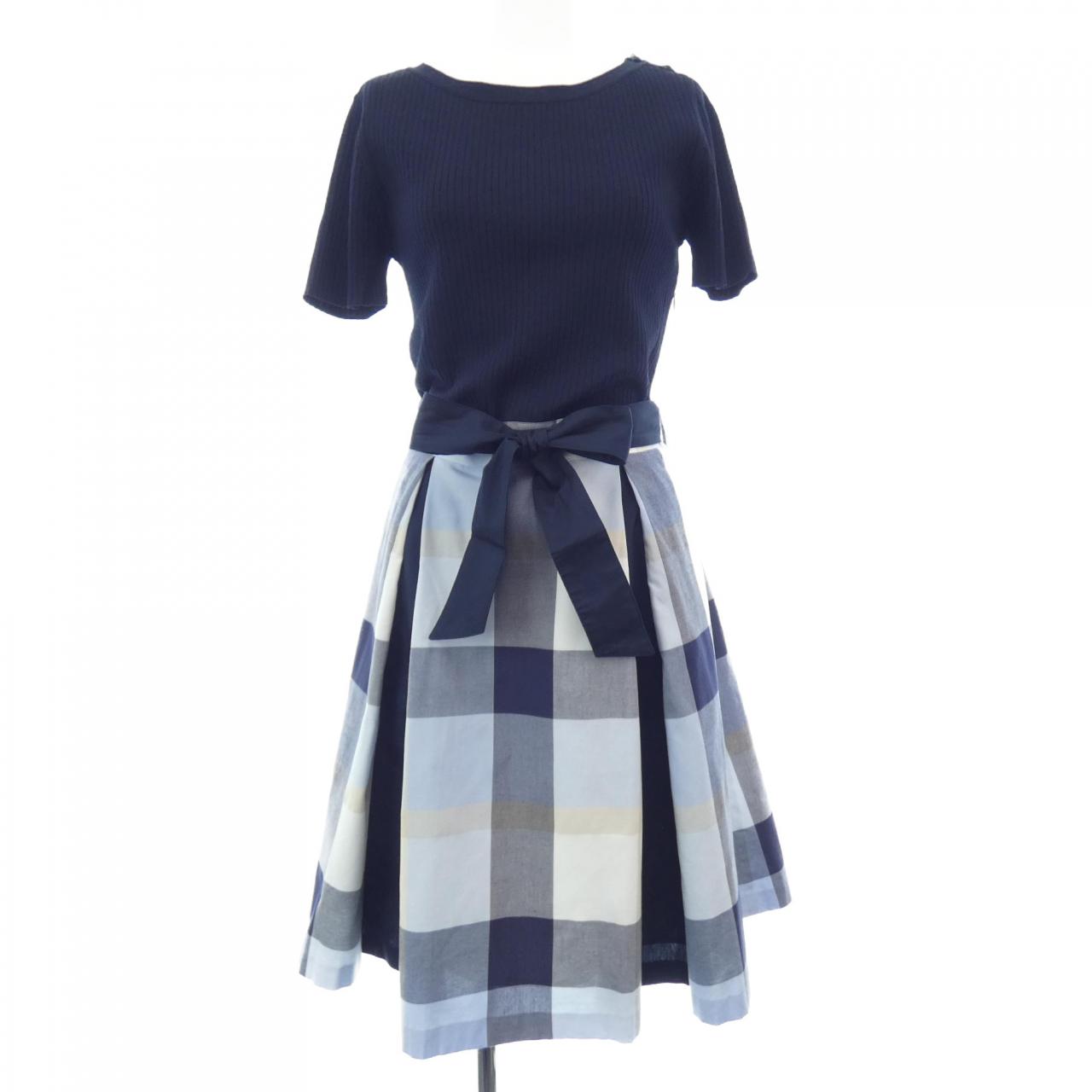 コメ兵 ブルーレーベルクレストブリッジ Blue Label Crestbrid ワンピース ブルーレーベル クレストブリッジ レディースファッション トップス その他 公式 日本最大級のリユースデパートkomehyo