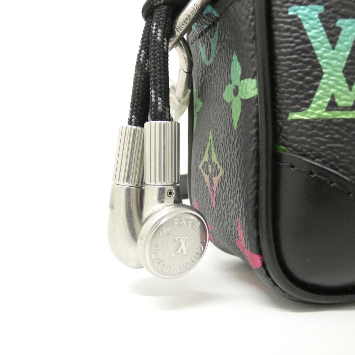 Authentic LOUIS VUITTON Monogram Iridescent Trocadero
