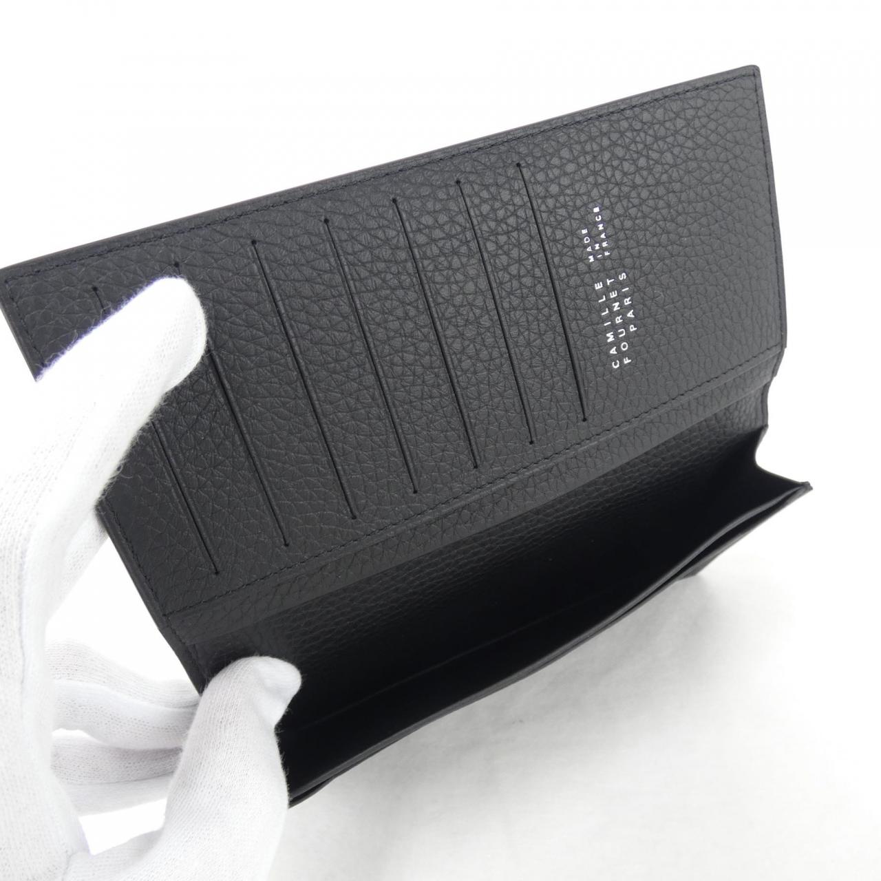コメ兵 カミーユフォルネ Camille Fournet Wallet カミーユフォルネ メンズファッション 財布 財布 公式 日本最大級のリユースデパートkomehyo