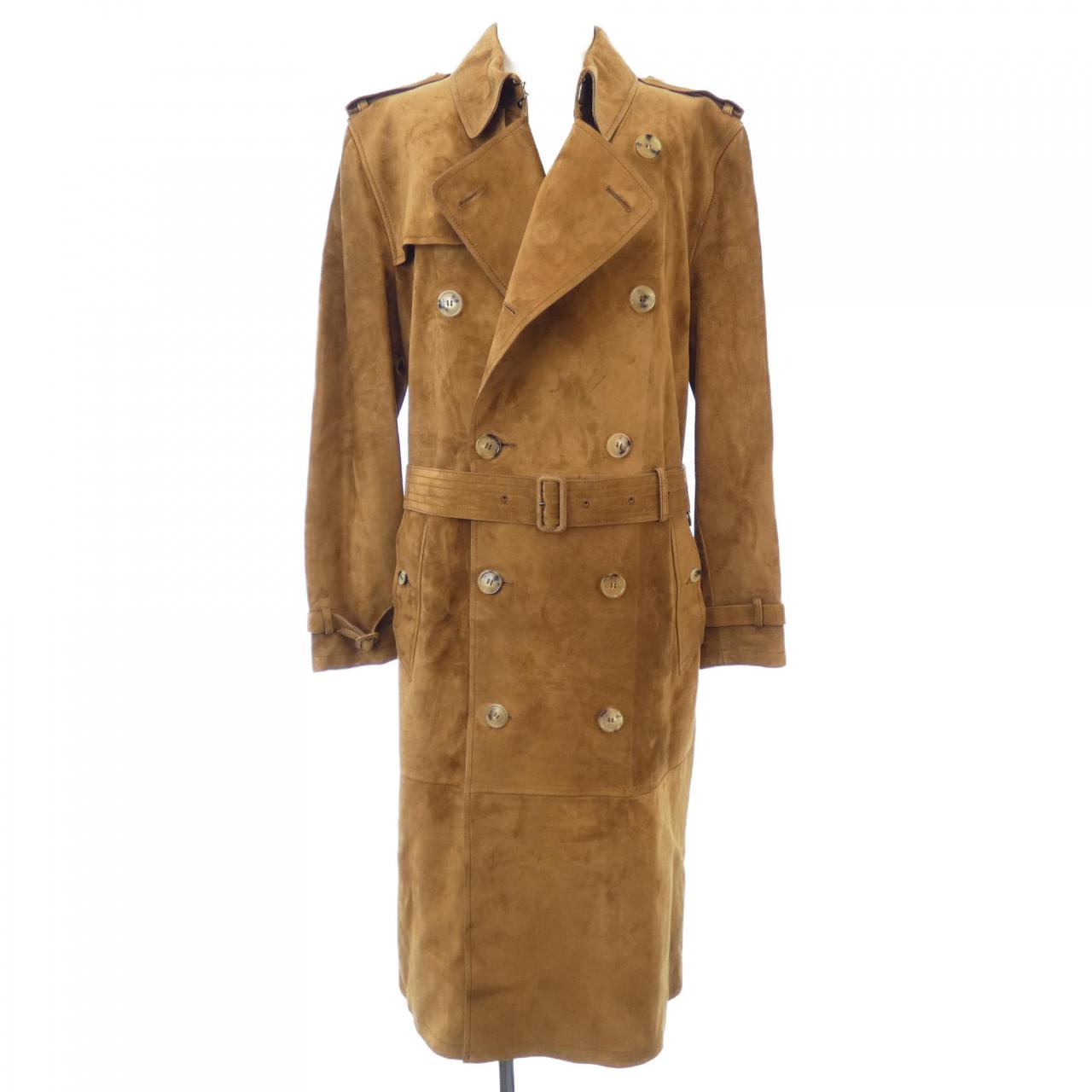 コメ兵 バーバリー Burberry レザーコート バーバリー メンズファッション アウター ジャケット レザージャケット コート 公式 日本最大級のリユースデパートkomehyo