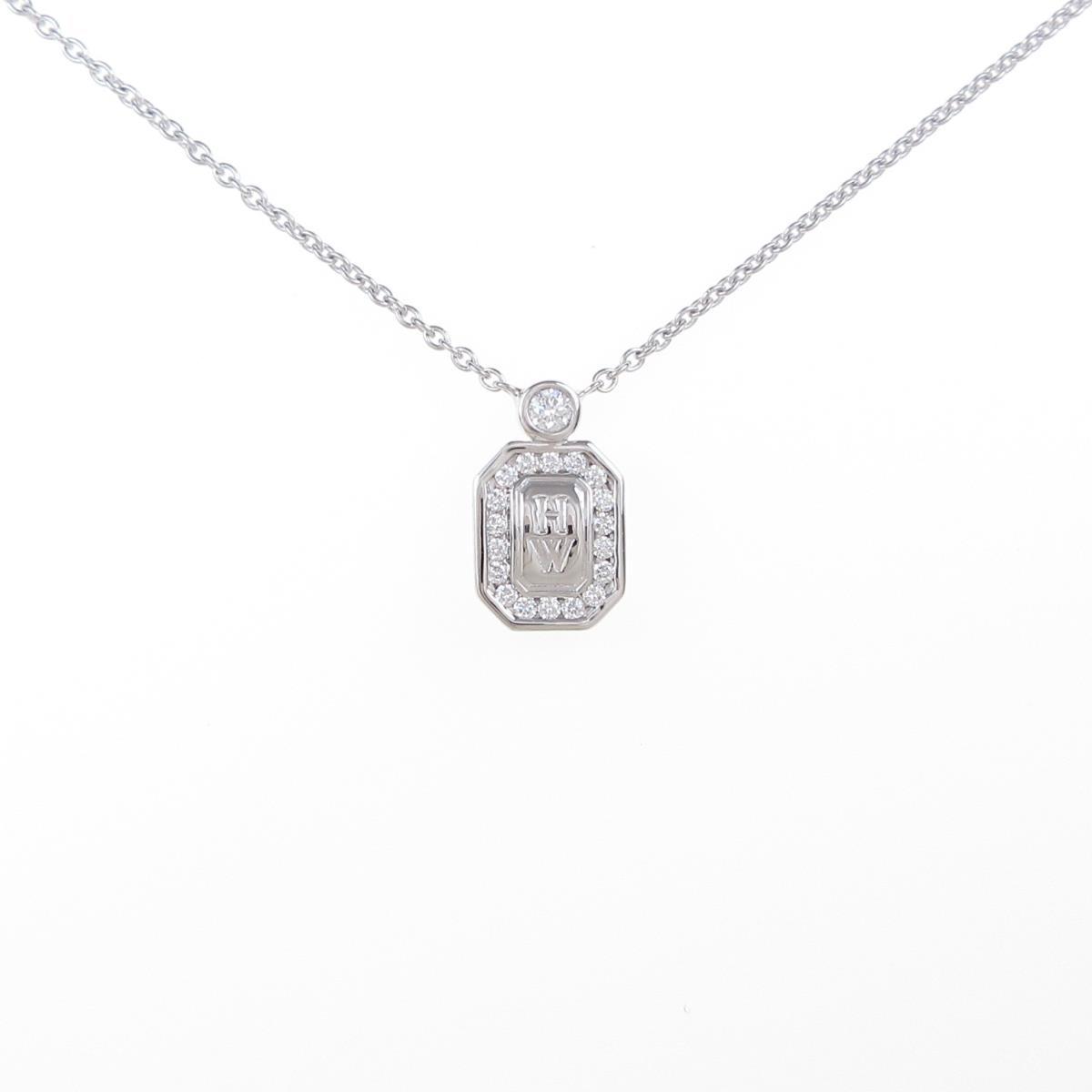 コメ兵 ハリーウィンストン ｈｗロゴ ネックレス ハリーウィンストン ブランドジュエリー ネックレス Hwロゴ 公式 日本最大級のリユースデパートkomehyo