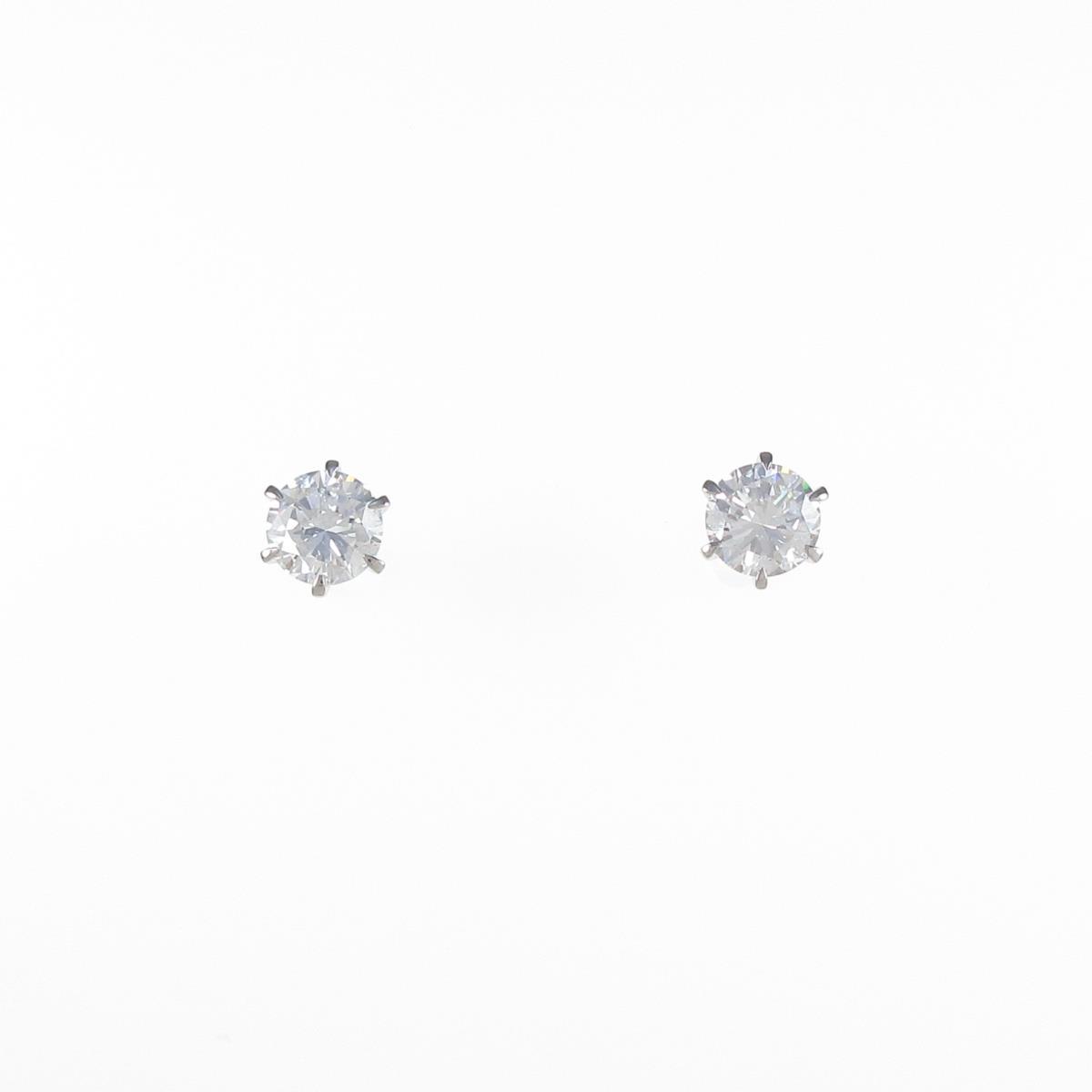 コメ兵 リメイク ｓｔ プラチナダイヤモンドピアス ０ ５８８ｃｔ ０ ５９０ｃｔ ｅ ｆ ｖｓ２ ｇｏｏｄ 鑑定書付ダイヤモンド ピアス 公式 日本最大級のリユースデパートkomehyo