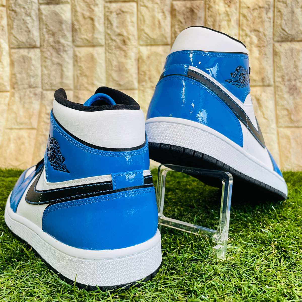 29 5cm ナイキ エアジョーダン 1 ミッド Nike メンズ スニーカー ブルー Aj1のフリマ商品 Kante Komehyo