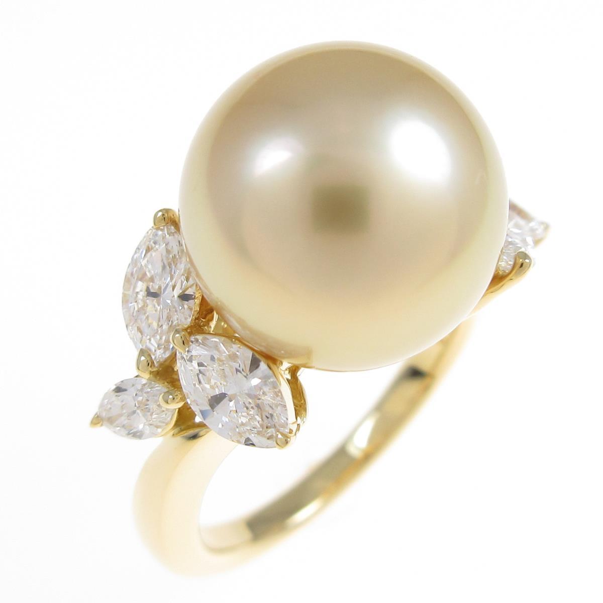 Authentic Mikimoto South sea Pearl ring #260-003-661-4820 | eBay
