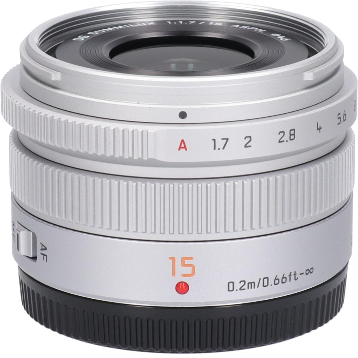 LEICA DG SUMMILUX 15mm/F1.7 ASPH. H-X015-S [シルバー] 中古価格比較