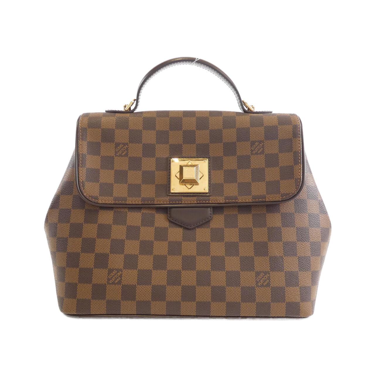 Autentica borsa LOUIS VUITTON Damier Bergamo MM N41168 #260-007