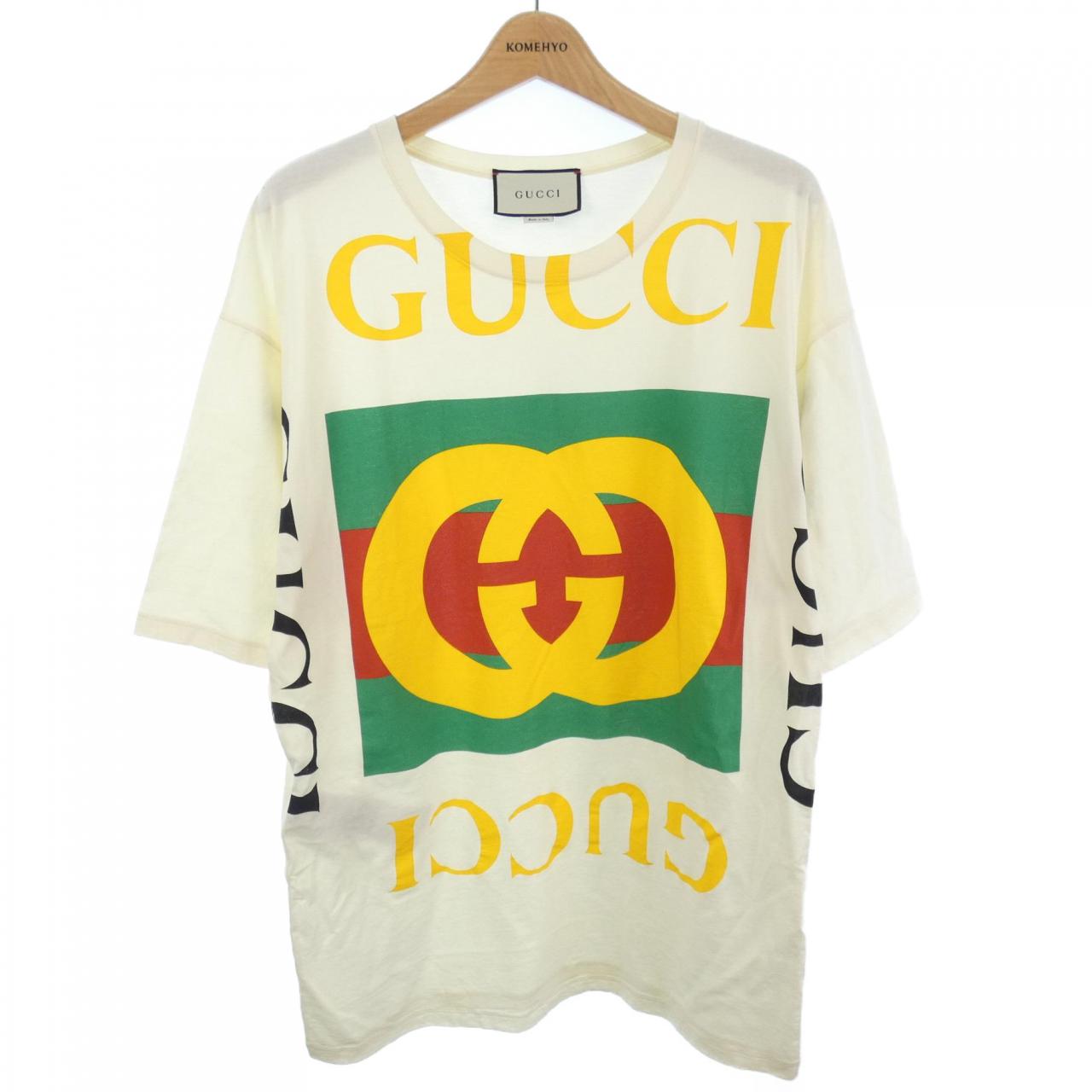 コメ兵 グッチ Gucci Tシャツ グッチ メンズファッション トップス ｔシャツ 公式 日本最大級のリユースデパートkomehyo