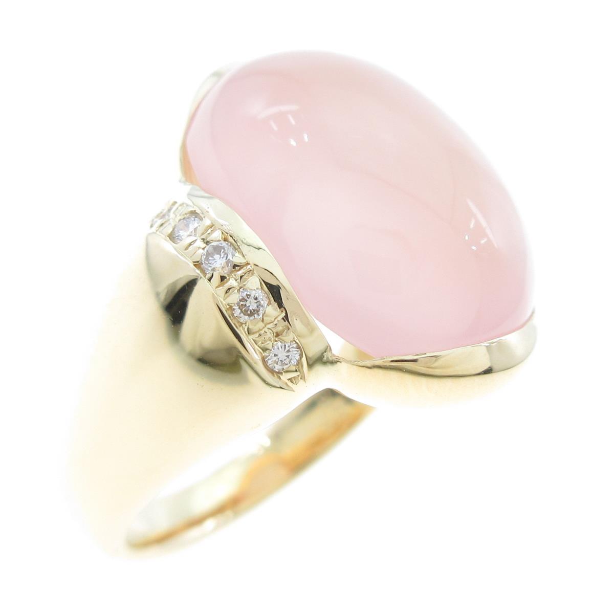 コメ兵 ｋ１８ｙｇ ローズクオーツリング ノーブランドジュエリー リング 公式 日本最大級のリユースデパートkomehyo