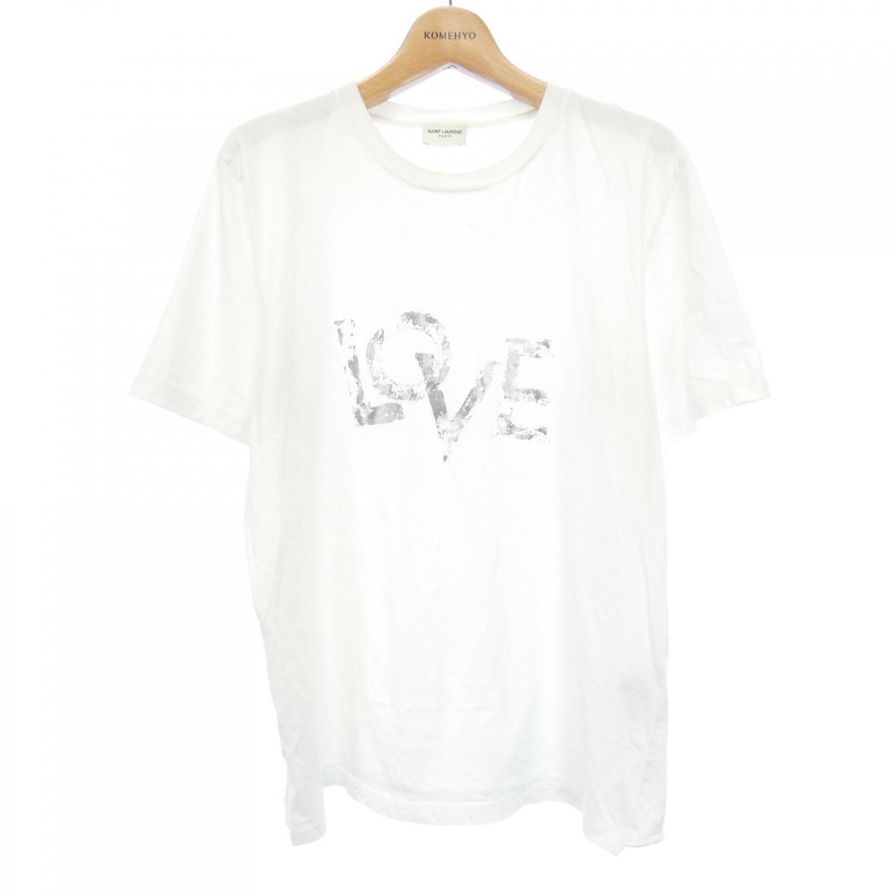 コメ兵 サン ローラン Saint Laurent Tシャツ サン ローラン メンズファッション トップス ｔシャツ 公式 日本最大級のリユースデパートkomehyo