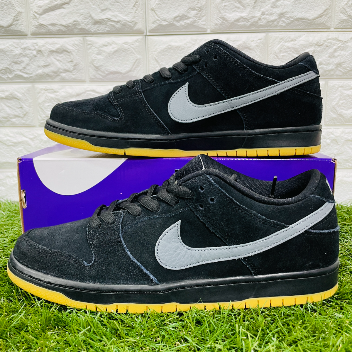 29 5cm ナイキ Sbダンク ロー プロ Nike Dunk メンズスニーカー 黒ブラックのフリマ商品 Kante Komehyo