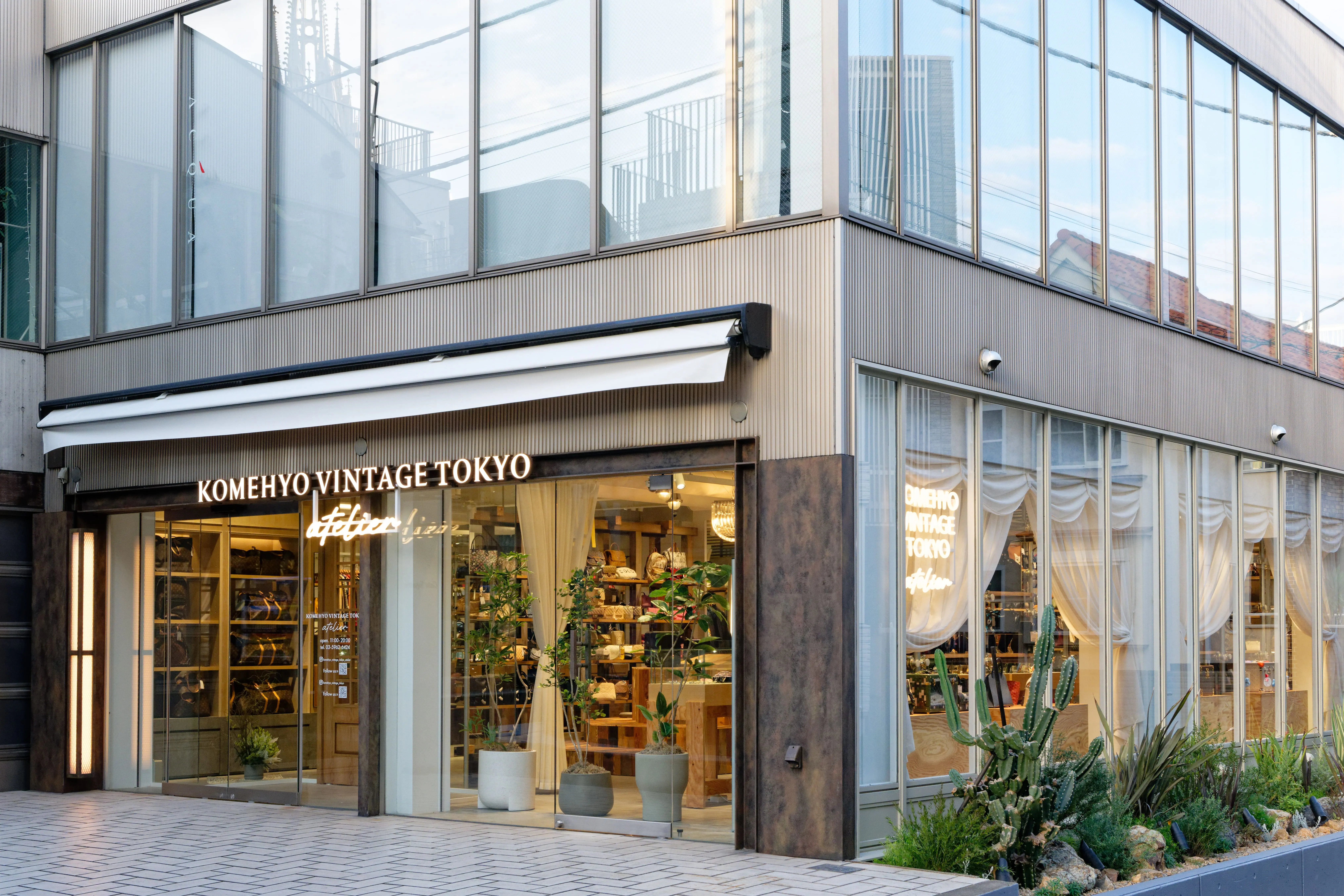 KOMEHYO VINTAGE TOKYO atelier luxury resale store in Japan tokyo
