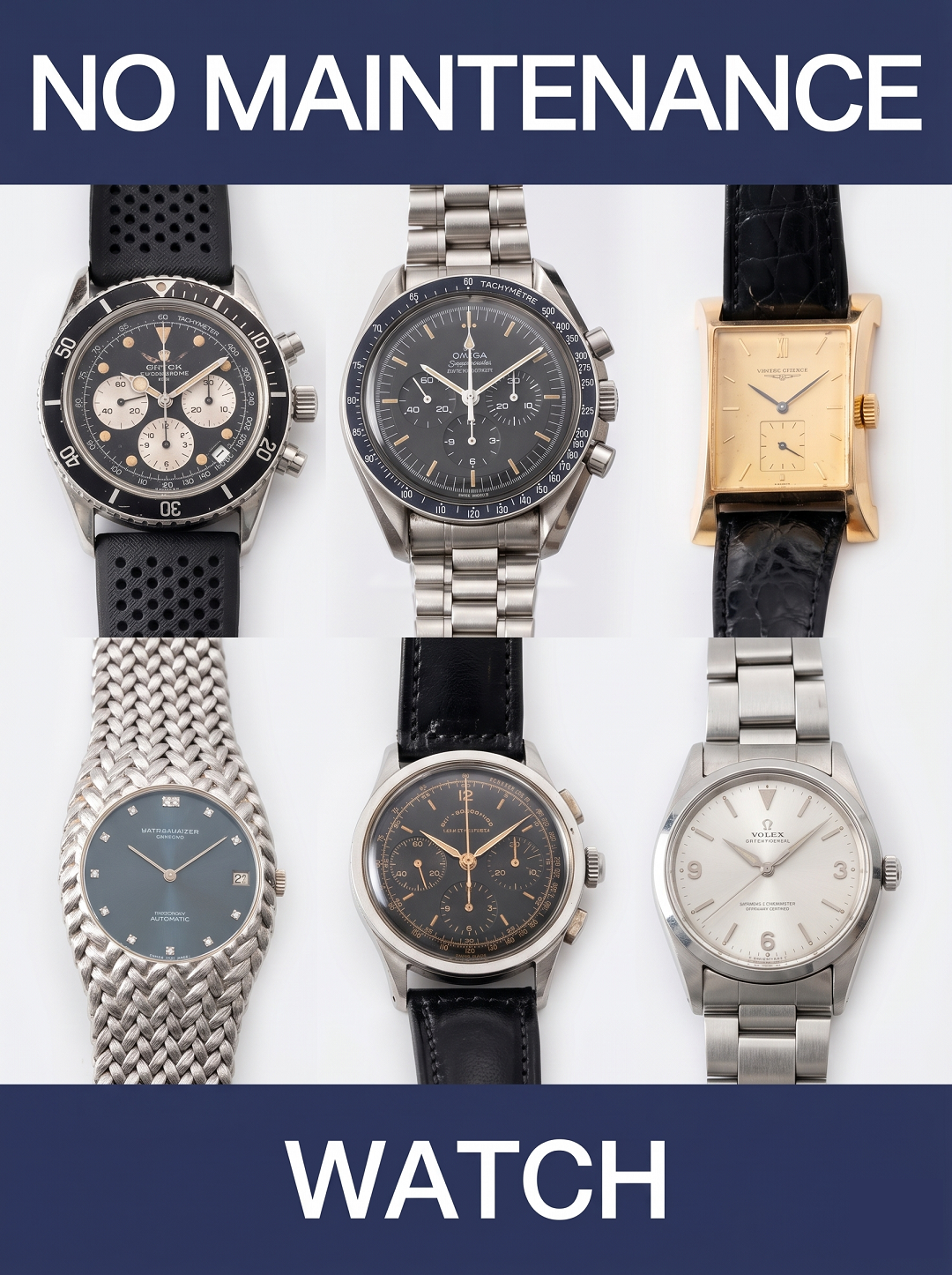 ノーメンテナンスウォッチ