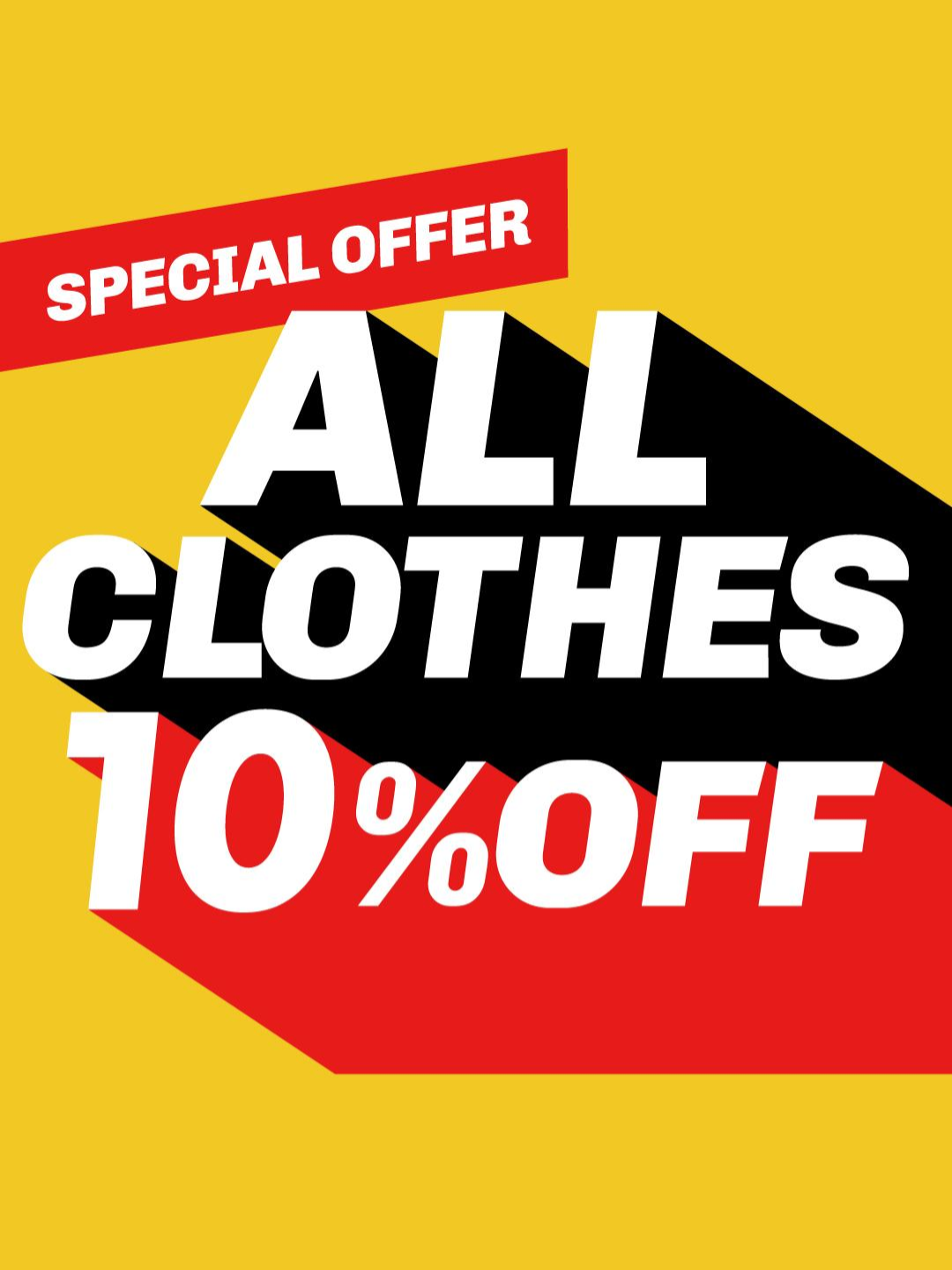 【店頭限定】ファッション全品10％OFF