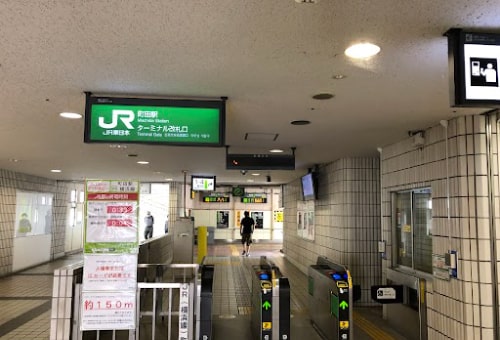 JR町田駅ターミナル改札口