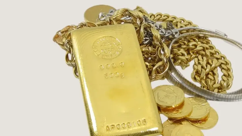 買取対象となる純金・24金（24K）のイメージ