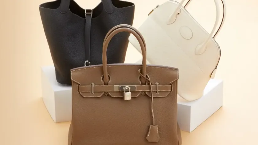 買取対象となるエルメスのバッグのイメージ
