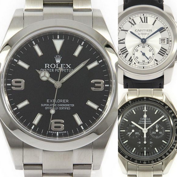 初心者でもわかる高級時計の選び方① ～人気ブランドの評判と評価