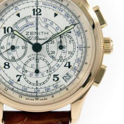 時計業界の名作を知る】ゼニス「ローズゴールド・エルプリメロ