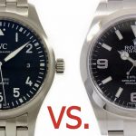 【高級時計の人気モデルを比較】「ロレックス エクスプローラーⅠ」 vs. 「IWC パイロットウォッチ」